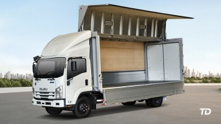 Isuzu F-Series FRR90 Winged Van