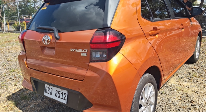2025 Toyota Wigo 1.0 G A/T