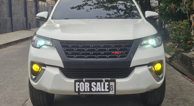2017 Toyota Fortuner G 2.4 4x2  AT